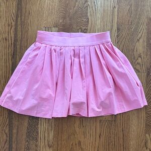 Athleta Kids Light Pink Pleated Skort